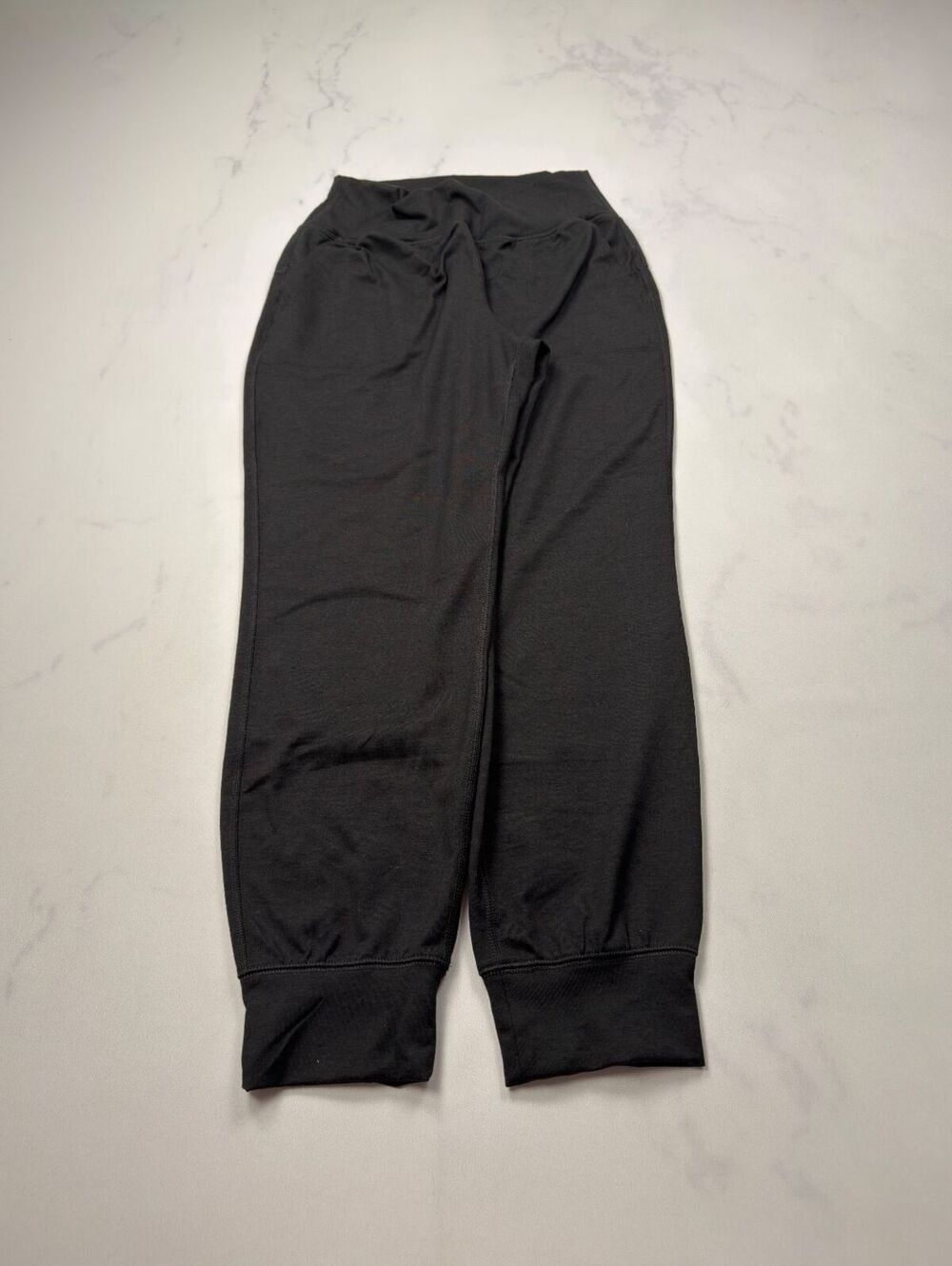 Old Navy Extra Stretch Jogger Sweatpants Black 2010s Minimalist - Womens M